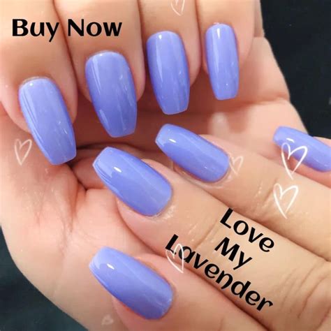 Love My Lavender Purple Lavender Nail Polish Cruelty Free Etsy