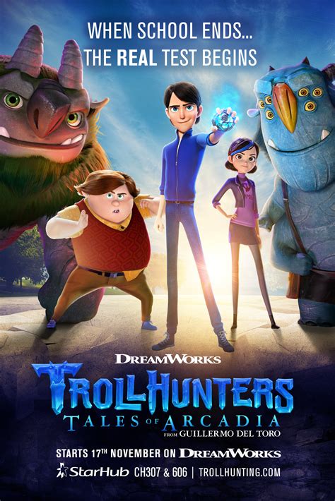 Dreamworks Trollhunters Poster — Madewithmotion