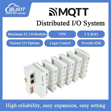 Bliiot Distributed Input Output Ethernet Mqtt Iot Controller For