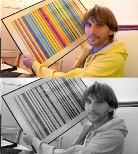 Color Blind Artist Neil Harbisson Uses Webcam Like Eyeborg To Hear