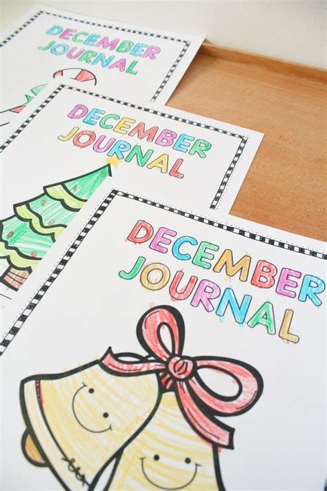 December Writing Journal Prompts for Kids - Fantastic Fun & Learning