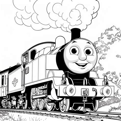 Thomas And Friends Coloring Pages - Free & Printable!