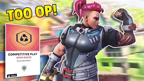 Zarya Is Also OP In Open Queue Overwatch 2 Competitive Gameplay YouTube