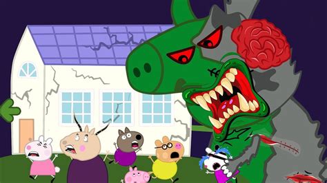 Zombie Apocalypse Zombies Appear At The Forest Peppa Pig Funny