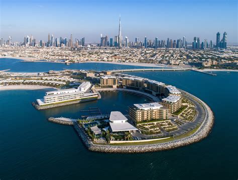 Bvlgari Resort Dubai – Jumeira Bay Island, Dubai, UAE – Resort Aerial ...