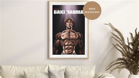 Baki Hanma Baki Hanma Png Baki Hanma Poster Baki Grappler Baki Poster