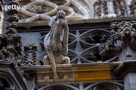 Elements Of Gothic Architecture Grotesque Chimera And Gargoyle