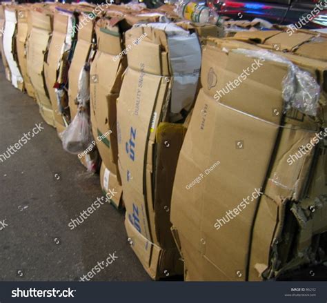 Bales Cardboard Stock Photo 86232 Shutterstock