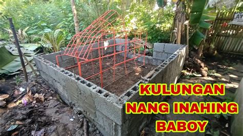 Paano Gumawa Kulungan Kulungan Nang Inahing Baboy Part 1 Youtube