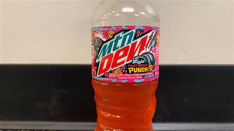 Mtn Dew Baja Point Break Punch Review Youtube