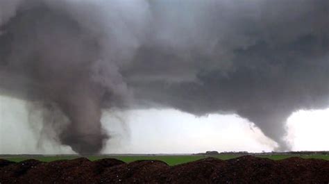 Twin Tornadoes Hit Nebraska