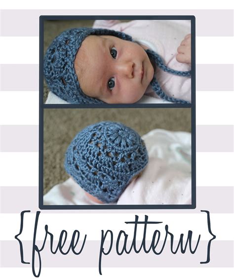 Bloggity Blog: Baby Bonnet Crochet Pattern (free!)