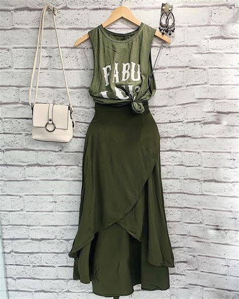 Looks Regata Destonada Verde Militar E Terra FABULOUS R 59