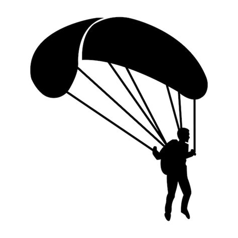 Premium Vector Parachute Icon Logo Vector Design Template