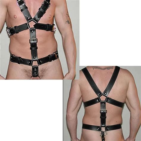 Male Leather Harness