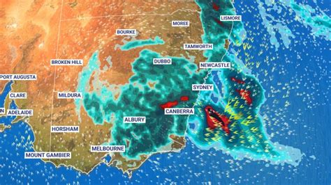 Brisbane Sydney Weather Supercell Storms Heavy Rain Forecast Nt News