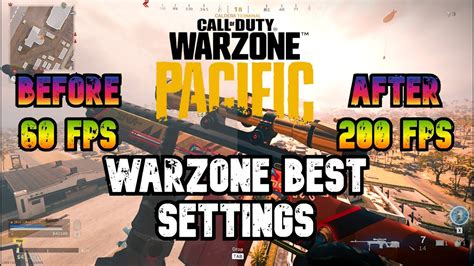 Best Pc Settings For Warzone Season 5 Maximize Fps And Visibility