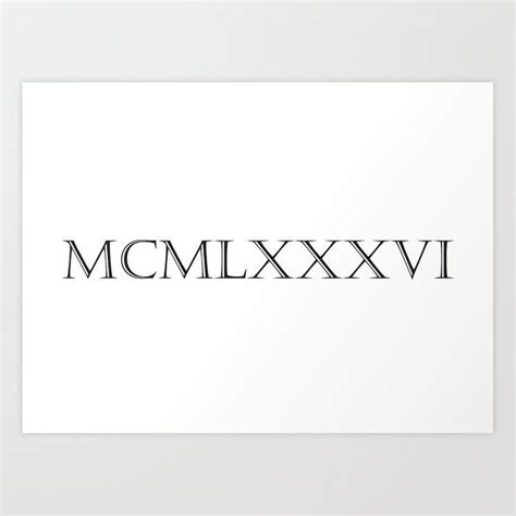 Roman Numerals