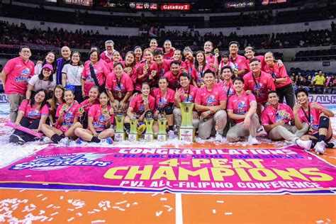 Creamline Cool Smashers Pvl All Filipino Champions Businessworld Online