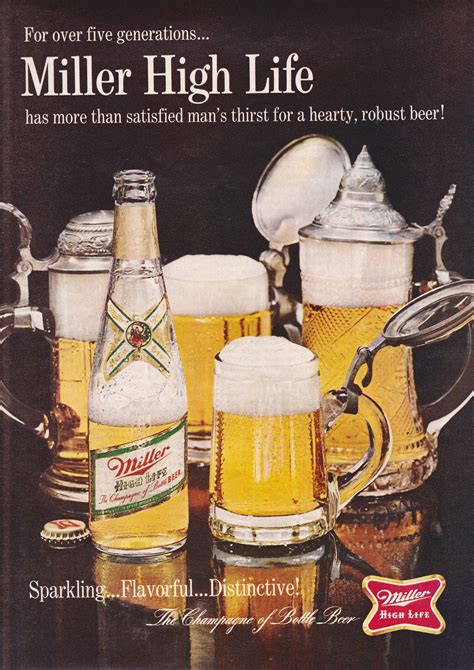 Miller 1967 Miller High Life Vintage Beer Beer