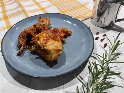 Coniglio Alla Cacciatora Una Maestra In Cucina