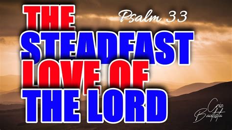 Steadfast Love Of The Lord I Crisher Youtube