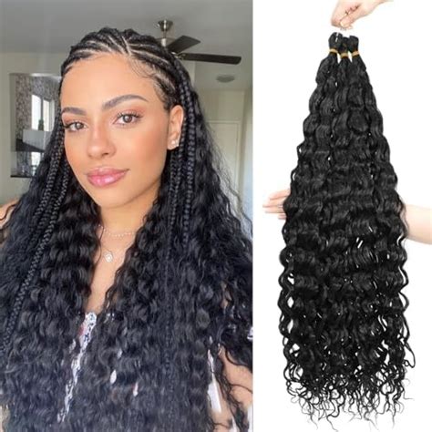 Amazon Ocean Wave Crochet Hair 30 Inch 6 Packs Curly Braiding