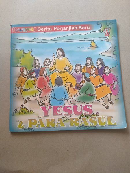 Jual Original Bekas Buku Anak Mewarnai Cerita Perjanjian Baru Yesus Dan