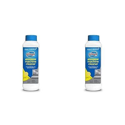 Glisten Dishwasher Magic Disinfectant Cleaner Lemon Oz Pack Of