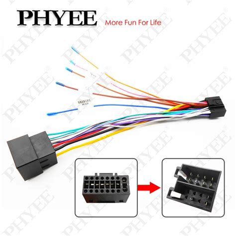 Pin To Iso Cable Adapter P Plug Iso Connector Wiring Harness