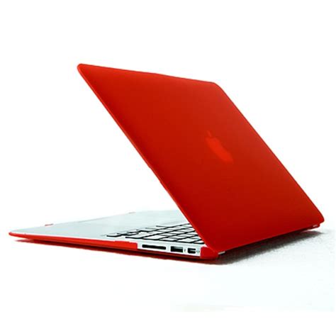 Red Matte Rubberized Hard Case Cover 11 Colors For Apple Macbook Air