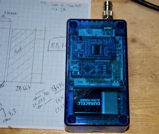 Antenna Analyzer Arduino Spegel Med Belysning