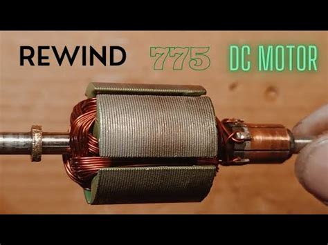 Rewinding Dc Motor Increase Rpm Youtube