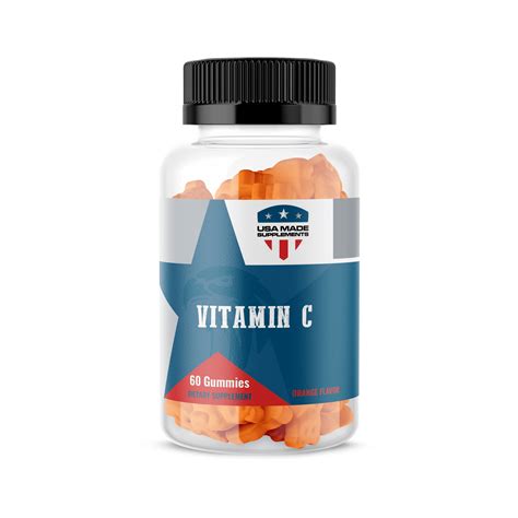 Vitamin C Gummies - USA MADE SUPPLEMENTS