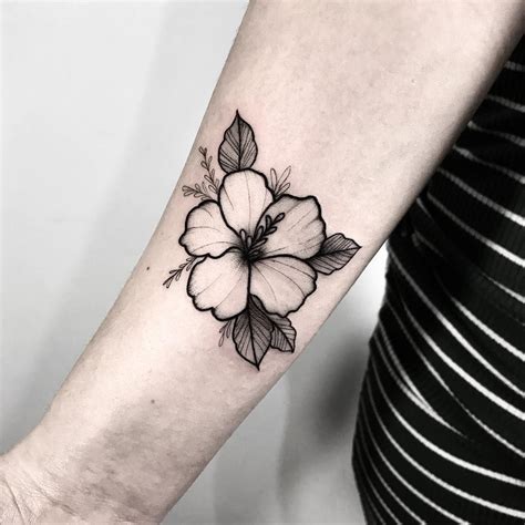 Tatuagem Criada Por Isabella Ramos Ramosis De São Paulo Flor Em