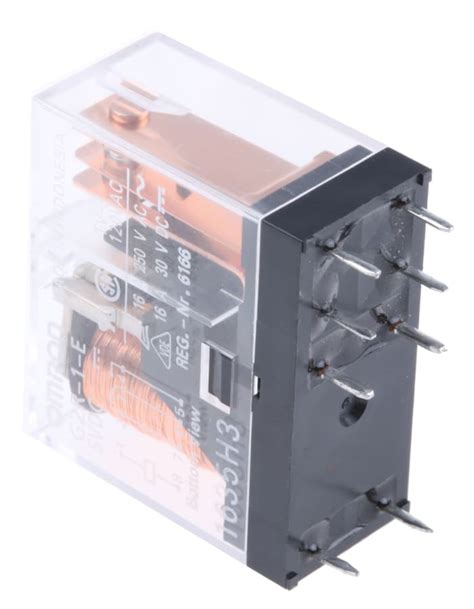 G2r 1 E Dc5 Omron Omron Pcb Mount Power Relay 5v Dc Coil 16a