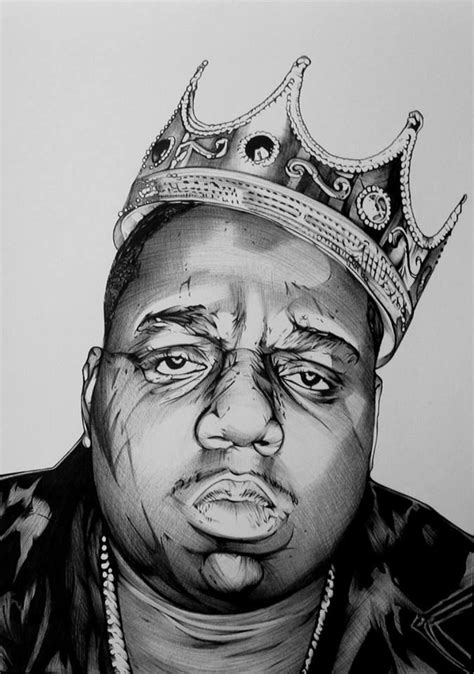 Biggie Notorious Big Art Biggie Smalls Art Hip Hop Artwork