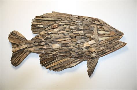 Handmade Driftwood Fish .wall Art. Driftwood Decor. - Etsy