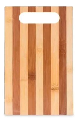 Tabla Para Picar Madera Bambu 16x26cm Picada Bandeja Pettish MercadoLibre