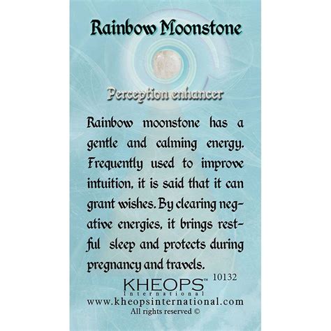 Information About Moonstone