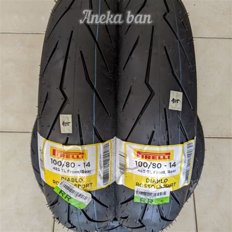 Jual Ban Motor Pirelli Diablo Rosso Sport Ring Tubeless