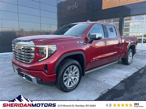 2024 Gmc Sierra Volcanic Red Tintcoat With 11 Miles Available Now