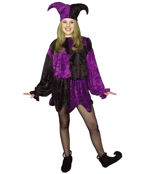 Adult Jester plus size Costume - Women Costumes