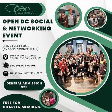 UPCOMING EVENTS – OPEN DC