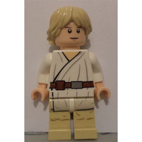 LEGO Luke Skywalker in Tatooine robes with tousled hair Minifigure ...