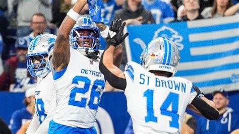 Detroit Lions Amon Ra St Brown Does Not Practice Monday Ahead Of Bears