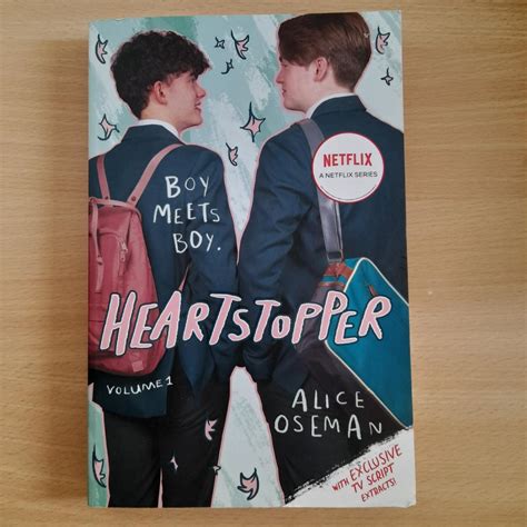 Heartstopper Volume By Alice Oseman Book Is In Depop