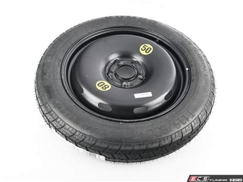 Assembled By Ecs 36116851507kt 17 Emergency Spare Wheel Tire Set