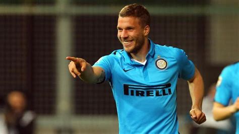 VIDEO: Podolski finally nets first Serie A goal with long-range beauty - NBC Sports