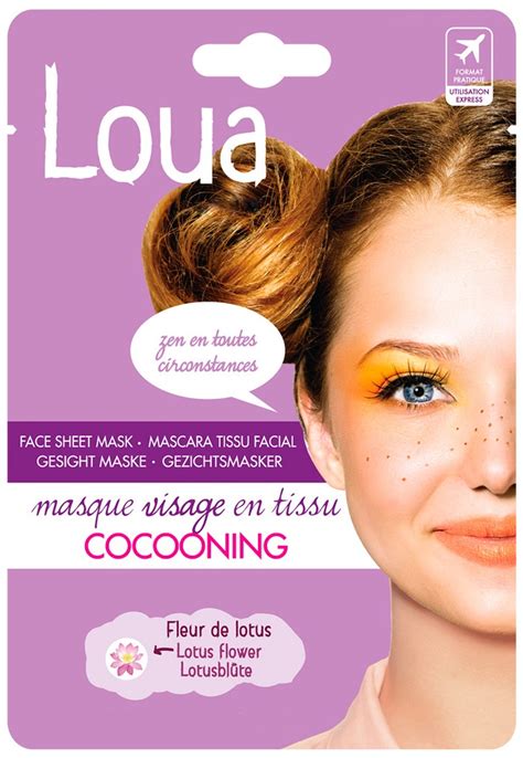 Masque Visage En Tissu Cocooning Loua Laurence Dumont